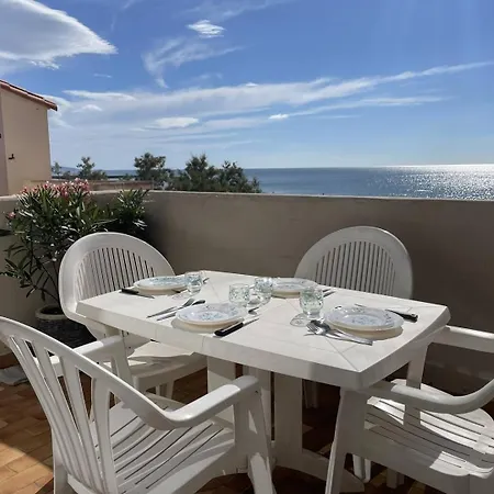 010 Cap D'agde, 2 Pieces Vue Avec Parking Secteur Roquille شقة آجد